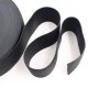 Bande élastique plate pour couture 20 mm - couleur : NOIR