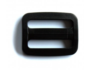 PASSANT DOUBLE 20 MM - NOIR (10 pièces)