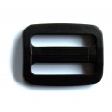 PASSANT DOUBLE 20 MM - NOIR (10 pièces)